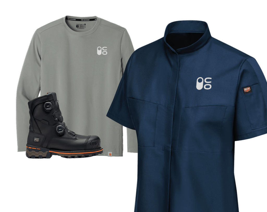 Branded workwear and uniforms for safety programs