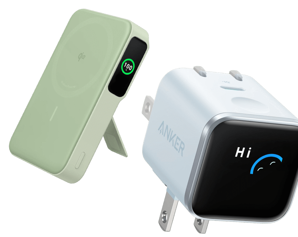 Branded chargers and power banks for company stores