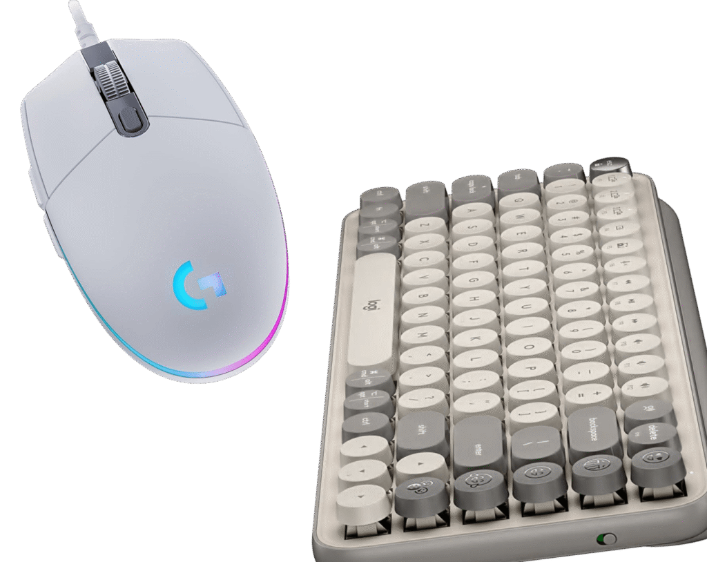 Branded laptop and desk accessories for employees